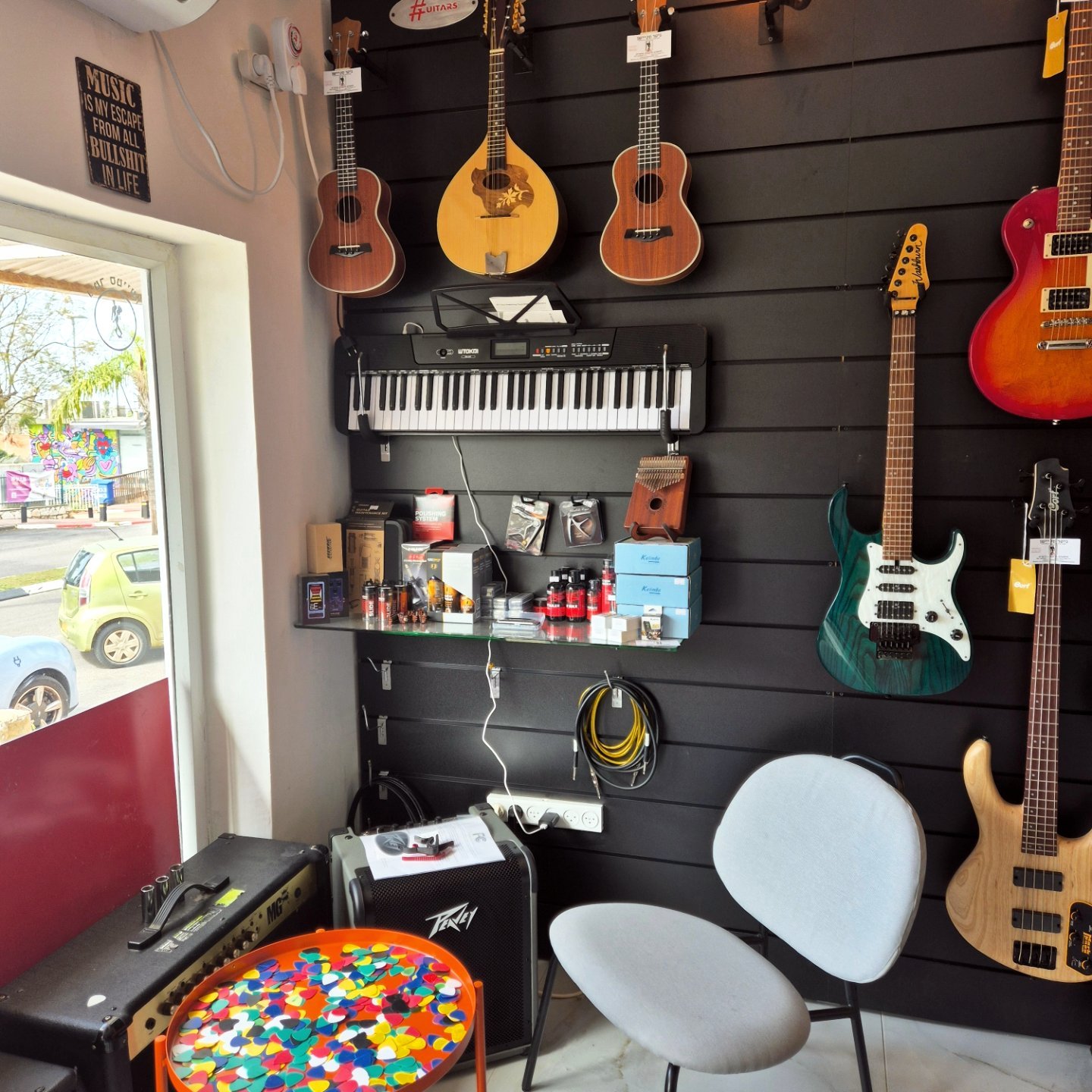 איזור נגינה, בדיקה.